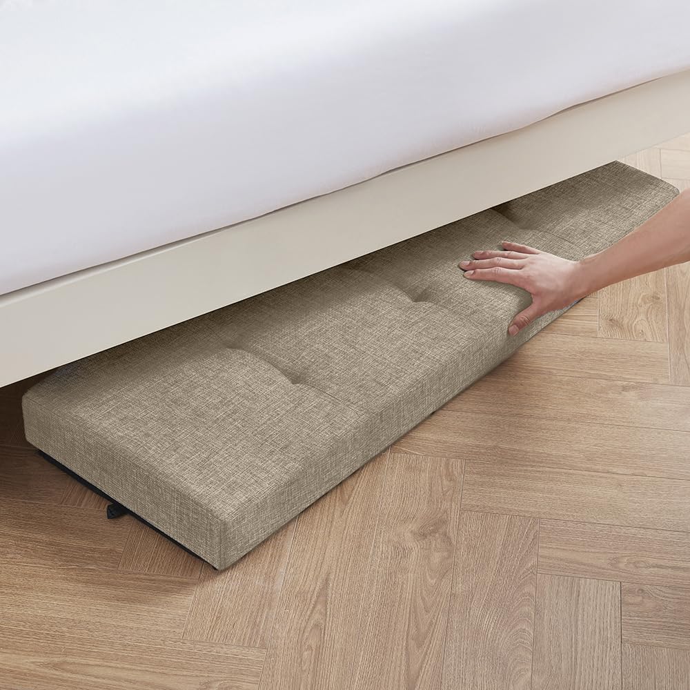 Ornavo Home 43 Inch Storage Ottoman, Large Storage Bench, Ottoman with Storag...