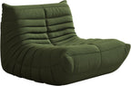 Bean Bag Chair, Fireside Chair Bean Bag Sofa Large Bean Bag Chair for Adults, Bean Bag Chairs for Teens with High Density Comfortable Foam, Memory Foam Lazy Sofa for Living Room, Bedroom (Green)