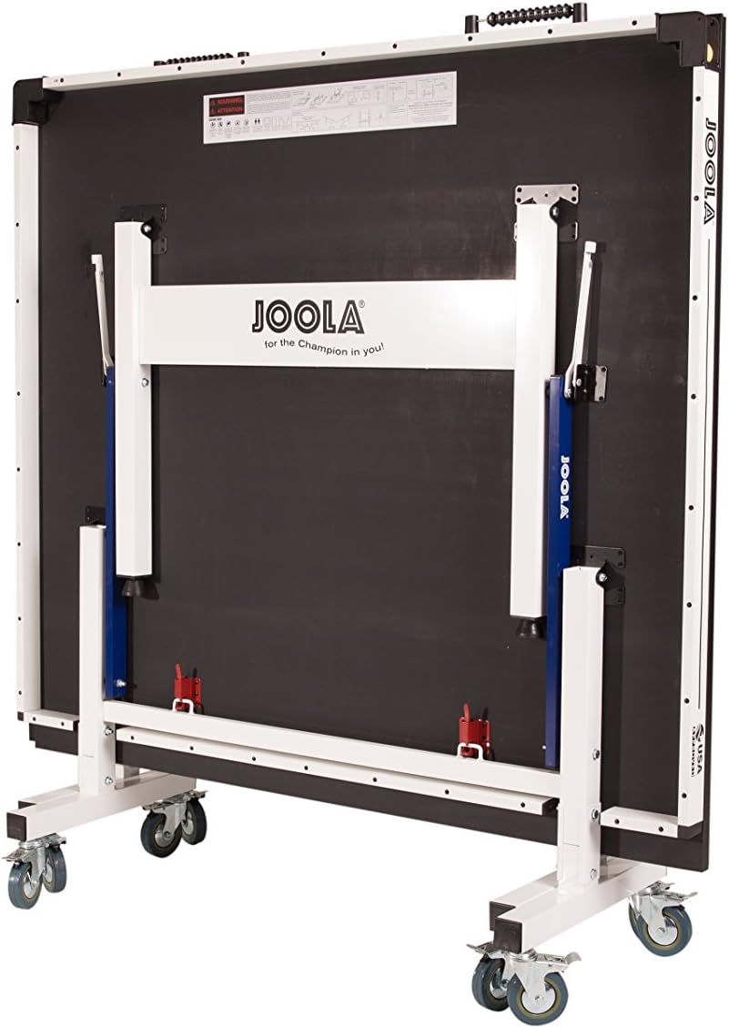 JOOLA Rally TL Professional MDF Indoor Ping Pong Table w/Quick Clamp Table Te...