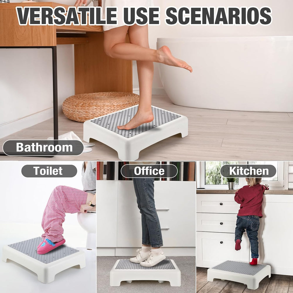 HBTower Mobility Step Stool for Adults & Seniors,Non-Slip Platform