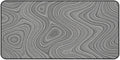 Brushed Metal Texture Desk Mat - Extended Mouse Pad & Desk Pad, Neoprene Surface, Non-Slip Rubber Base, Stitched Edges, Desk Protector for Keyboard & Mouse, Sizes 12x18/12x22/16x32 (Damascus, 16x32)