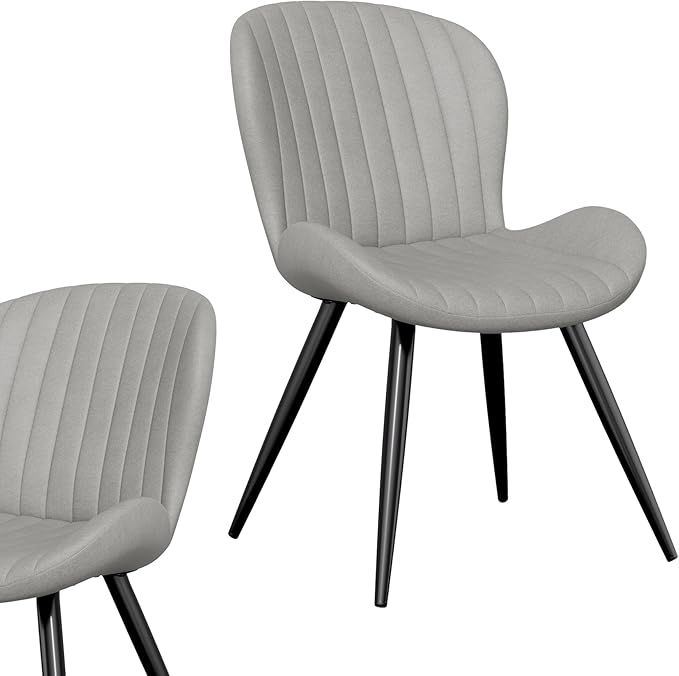 Nalupatio Dining Chairs Set of 2, Modern Dining Room Chairs Comfy Backrest Th...