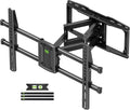 USX MOUNT Full Motion TV Wall Mount for 42-97 Inch TVs up to 150lbs, Swivel and Tilt Wall Mount TV Barcket with Extension, Max VESA 600x400mm & 16" Wood Studs，Fit Most 75 85 86 90 95 inch TVs