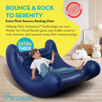 TED KANGAROO CloudBounce Ultra | Sensory Rocker for Kids | Patented NextGen Inflatable Sensory Chair | Ultra-Durable & Extra-Reinforced 2025 Edition