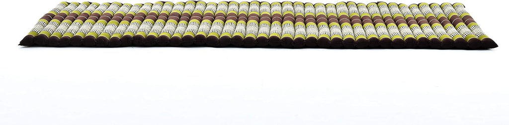 Leewadee Thai Roll Mat 75 x 28 inches Kapok Firm | Breathable folding mattress for sleeping, yoga, meditation & massage. For travel, camping, the car or as a guest bed
