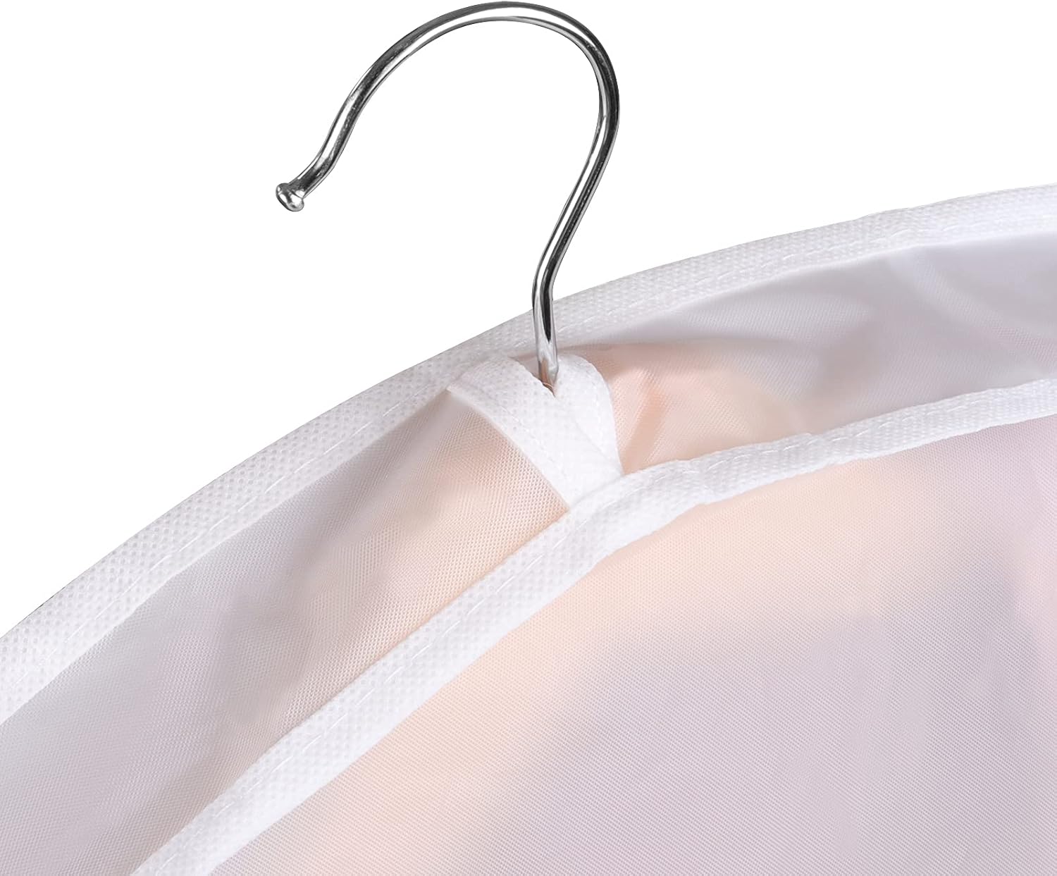 KEEGH Extra Wide Garment Shoulder Covers Bag (Set of 12) Breathable Hanging Closet Suit Organizer Keep Clothes Shoulder Clean, 2" Gusset Hold More Coats, Jackets, Dress | 2 in Gusset Hold More Suit, Coats, Jackets, Dress, Breathable Garment Covers Dust