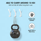 GlazieVault Coat Hooks – Door Hooks (5 Pack) -Heavy Duty Wall Mounted - Premium Design Rust Free Hooks