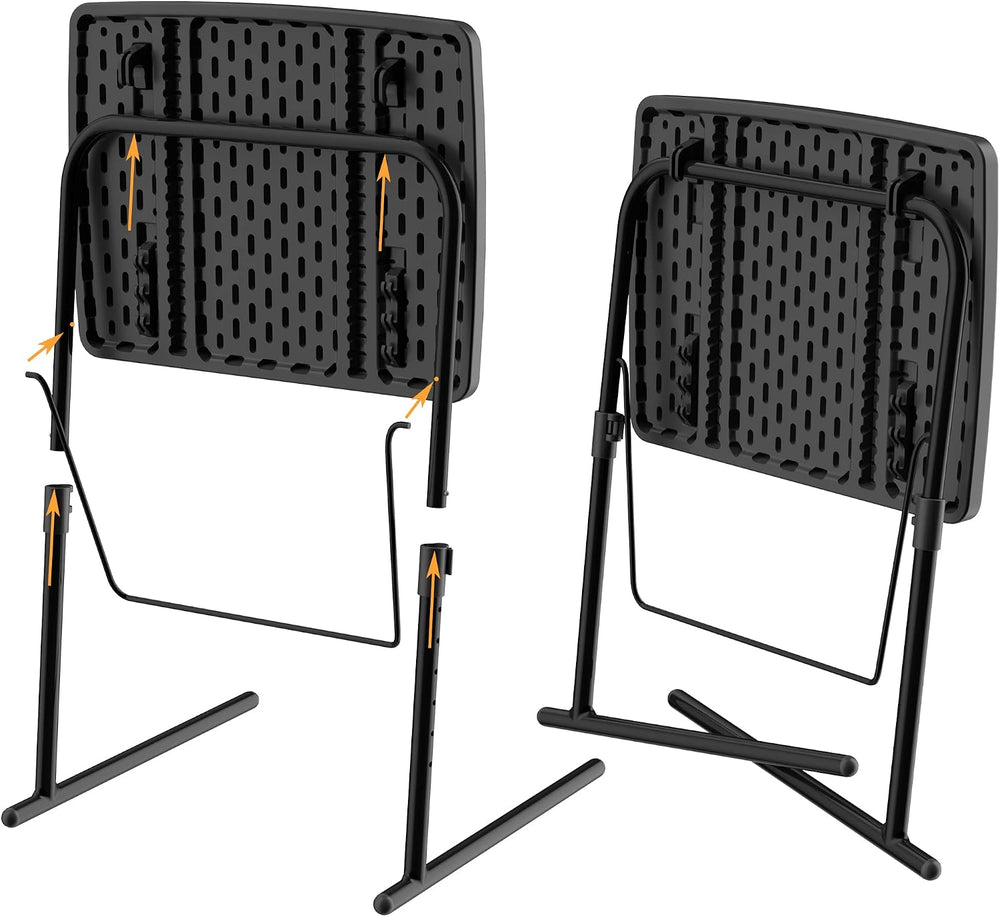 Max TV Tray Table, Allpop Adjustable Large TV Tray for Eating, Folding Dinner...