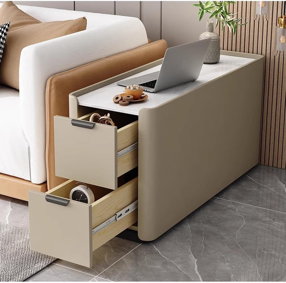 Versatile Floor Sofa Sideboard Light Luxury Premium Sense Solid Wood Super Na...