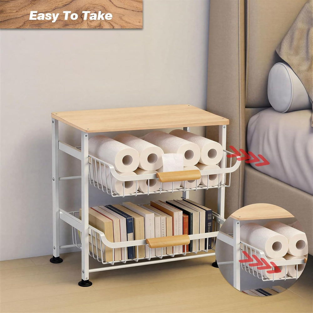 3-Layer Fruit Basket Kitchen Food Organizer and Rack Rolling Pantry Kitchen C...