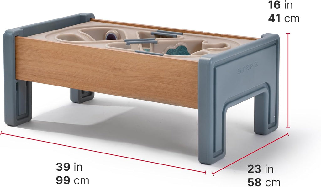 Step2 Harmony Activity Table, Kids Activity Table for Cars, Cover Included, Made of Durable Plastic, for Toddlers 3+ Years Old