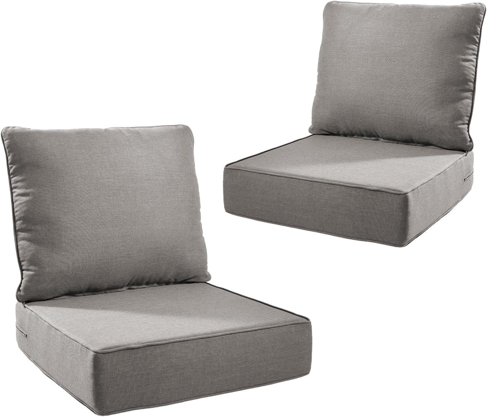 Outdoor Cushion for Patio Furniture - 6" Thick Outdoor Chair Cushions wi...