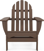 POLYWOOD AD5030MA Classic Folding Adirondack Chair, 35.00" x 29" x 35.00", Mahogany
