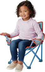 Lilo & Stitch Children's Chair Foldable Camp Chairs for Kids - Fold and Go Chair for Park, Sports or Patio Includes Carry Bag, by JAKKS Pacific Toddlers 24M+
