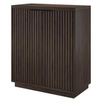 Henn&Hart 28" Wide Rectangular Accent Cabinet in Alder Brown, for Home, Living Room, Bedroom, Entertainment Room, Office