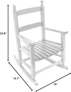 Leigh Country TX 93578 Heartland Children's Rocker/Rocking Chair - White