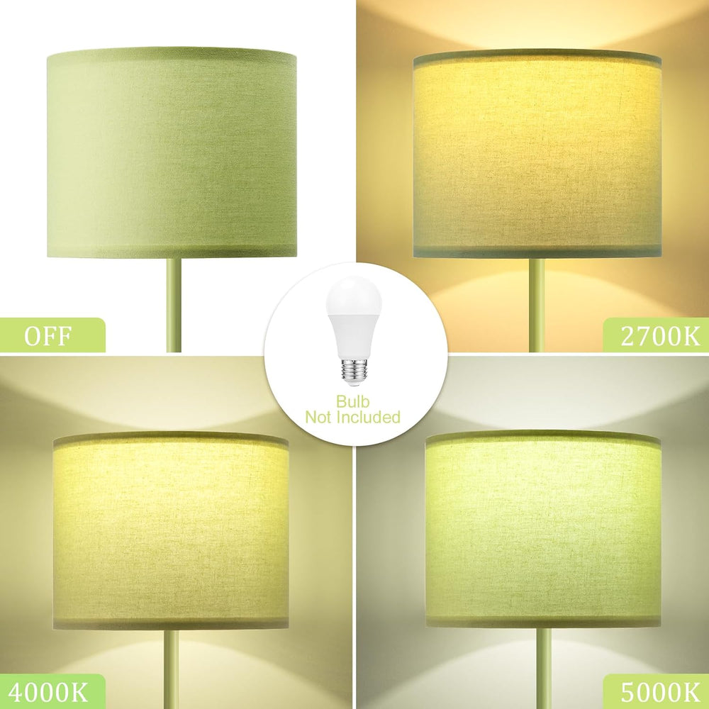 Ambimall 60'' Modern Floor Lamp with Shade, Tall Lamps for Living Roo...