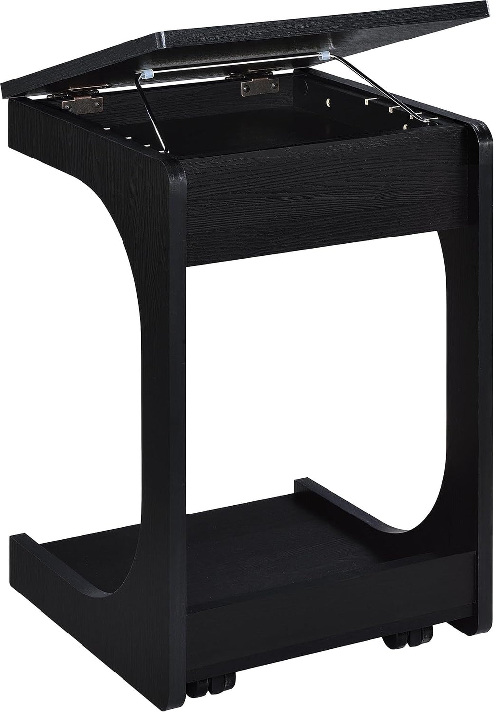 Coaster Home Furnishings - Ralston - Wood - C-Shaped Lift-Top Side Table with...