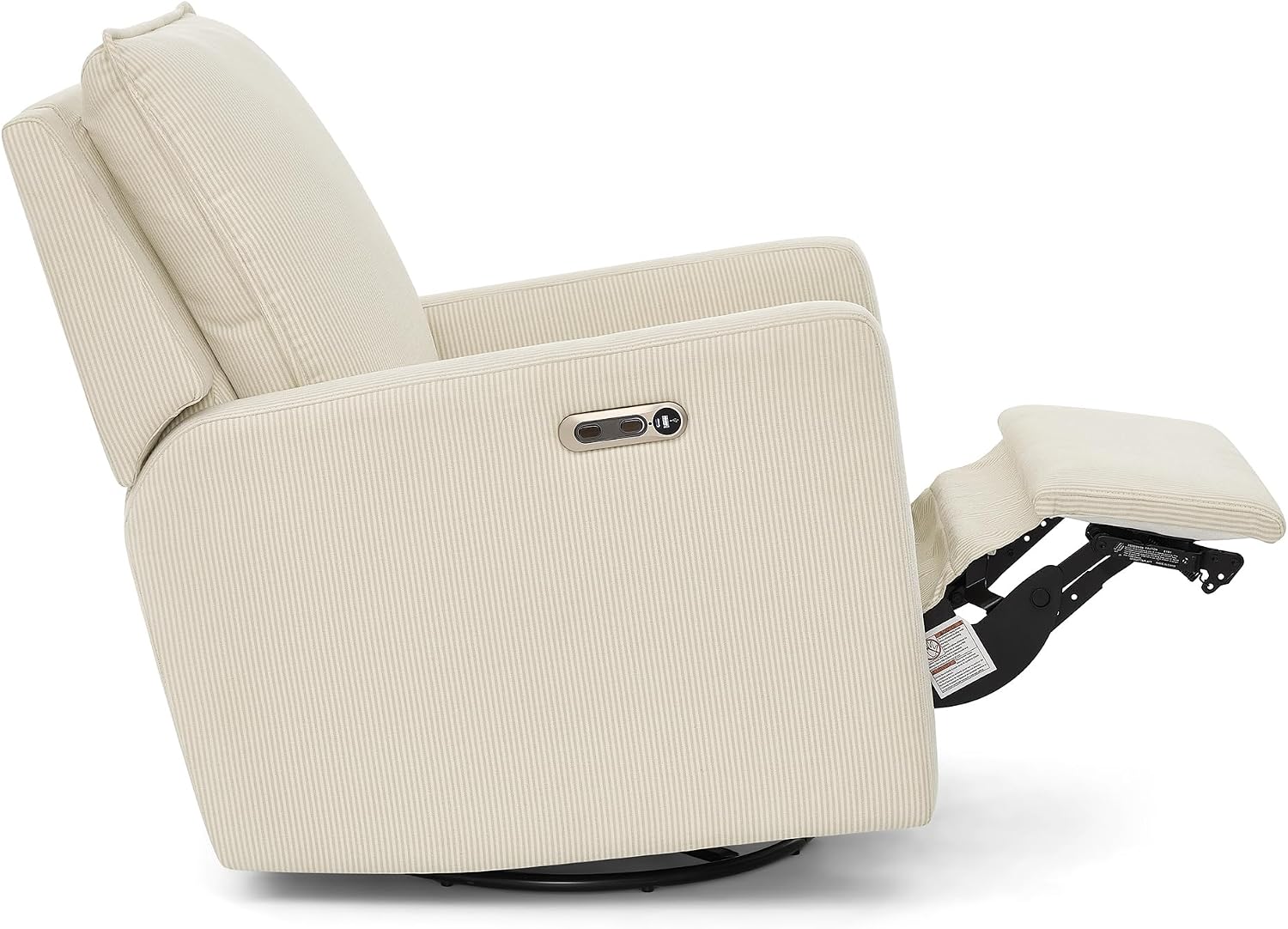 Delta Children - babyGap Harlowe Power Recliner, Almond | Power Recliner with USB-A and Type-C Ports, Greenguard Gold Certified, Stain-Resistant Fabric, Oeko-TEX 100 Certified