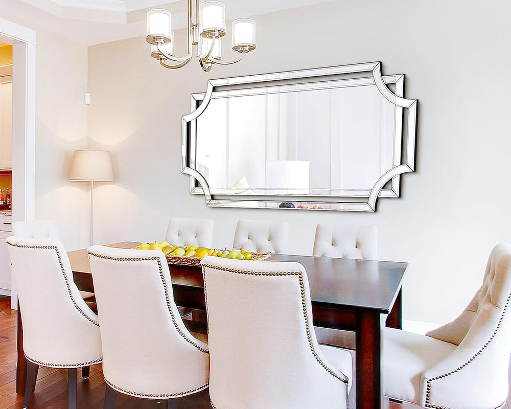 Chende 24" x 47" Large Mirror for Decor, Decorative Wall Mirror wit...