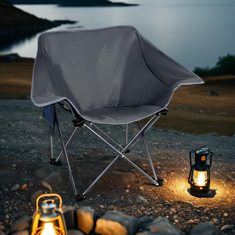 4 Pack Portable Camping Chair Compact Collapsible Outdoor Folding Sports Chai...