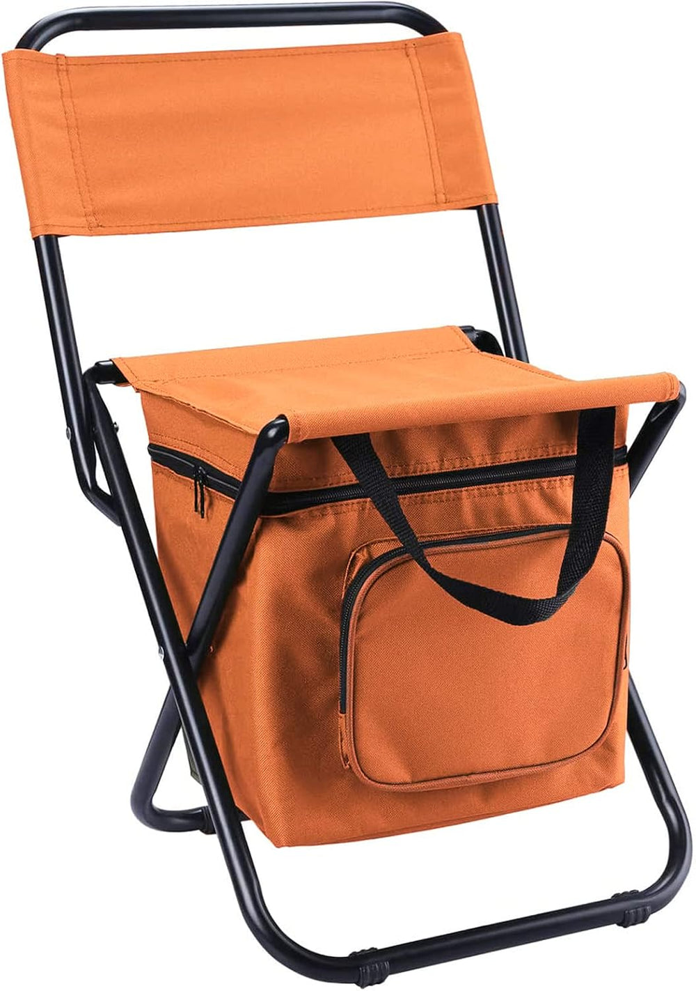 Fishing Chair with Cooler Bag Compact Fishing Stool Foldable Small Hunting Ch...