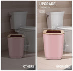 IMAVO Bathroom Accessories Set,Pink Bathroom Set,11 Pieces Bathroom Accessory Set,Trash Can for Bathroom Accessories Décor and Housewarming Gifts