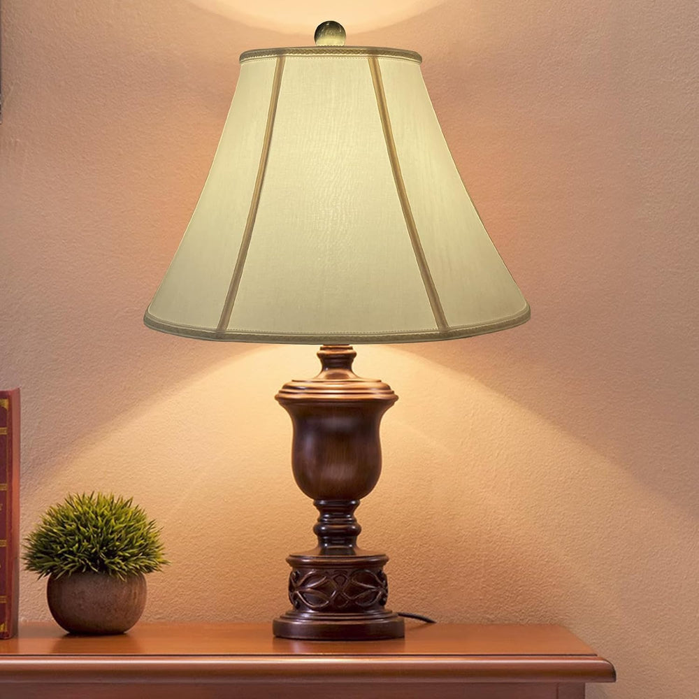 Bell Lamp Shades, 7" x 15" x 10.5" Royal Style Spider LampShade