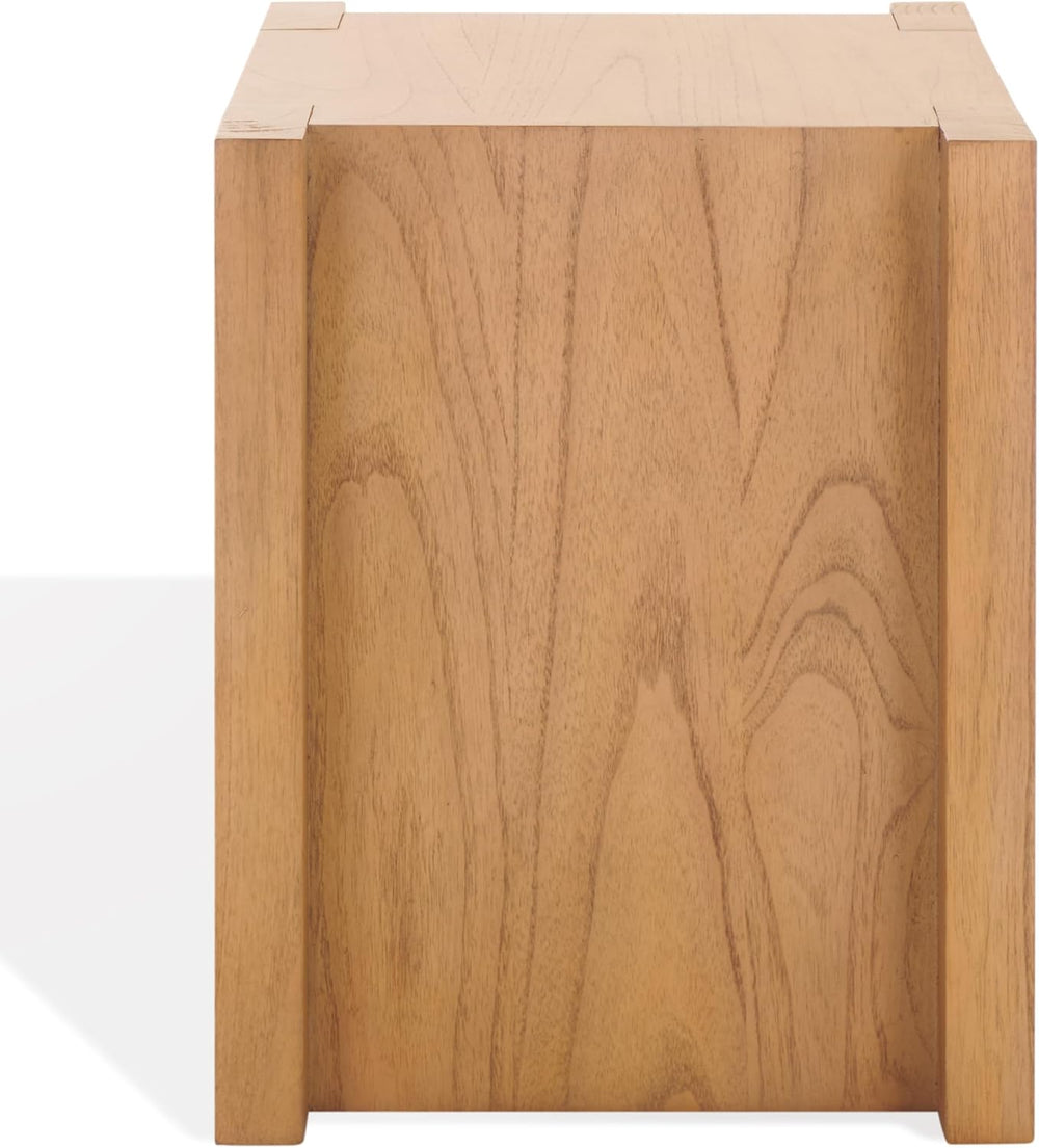 SAFAVIEH Couture Collection - Jessandria Natural Brown Accent Table, Contempo...