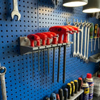 1pc Tool Rack T-Handle Hanger Screwdriver Hex Screwdriver Holder Screw Small Parts Small Additions Tool Placement Storage Rack (Black)