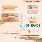 24PCS Vacuum Seal Bags for Clothing with Electric Pump - 8 Small, 8 Medium, 4 Large, 4 Jubom - Space Saver Vacuum Storage Bags for Bedding, Blanket, Pillow, Comforter, Travel, Seasonal Storage