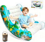 Sensory Inflatable Rocking Chair-Toddler Inflatable Rocking Chair for Sensory Needs, ADHD & Calming, Built in dual function air pump, Autism Sensory Products for Sensory Room, Ideal Gift for BoysGirls
