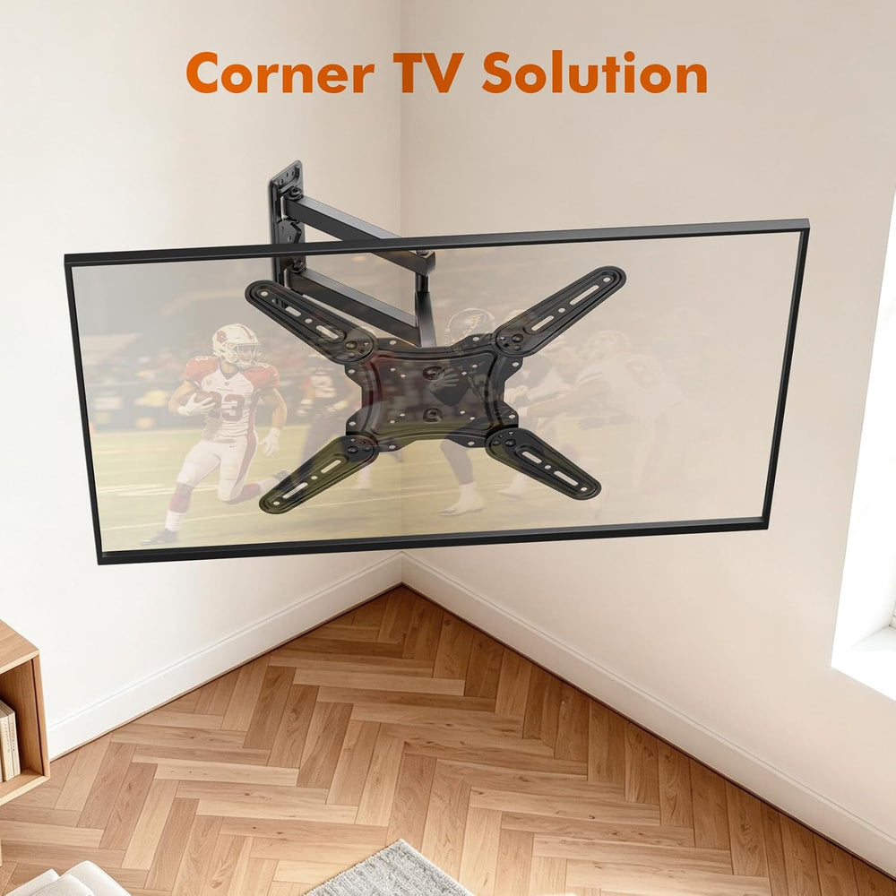 GRIFEMA Full Motion TV Wall Mount for 26-65 in TVs or Monitor, Swivel Tilt | ...