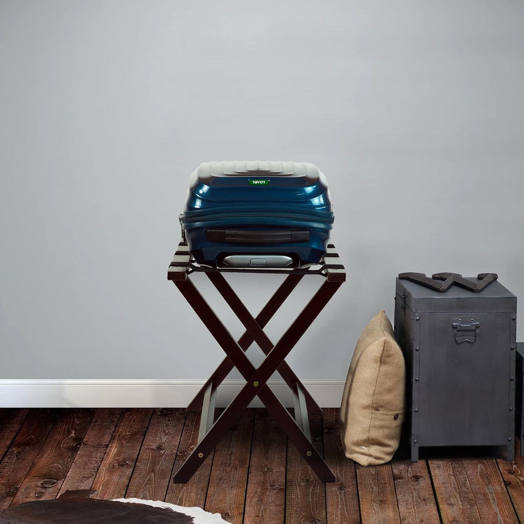 Casual Home Heavy Duty 30" Extra-Wide Luggage Rack, solid wood