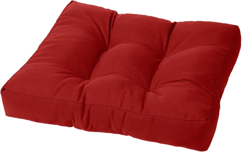 Cushion Source Tufted Ottoman Cushions, 21"X 17" Indoor and Outdoor...