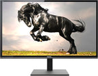 Kanto TTS100 Tabletop TV Stand for 37" to 60" TVs | Supports up to 88 lb | Height Adjustable | Swivels up to 30° | Tilts -5° | Black