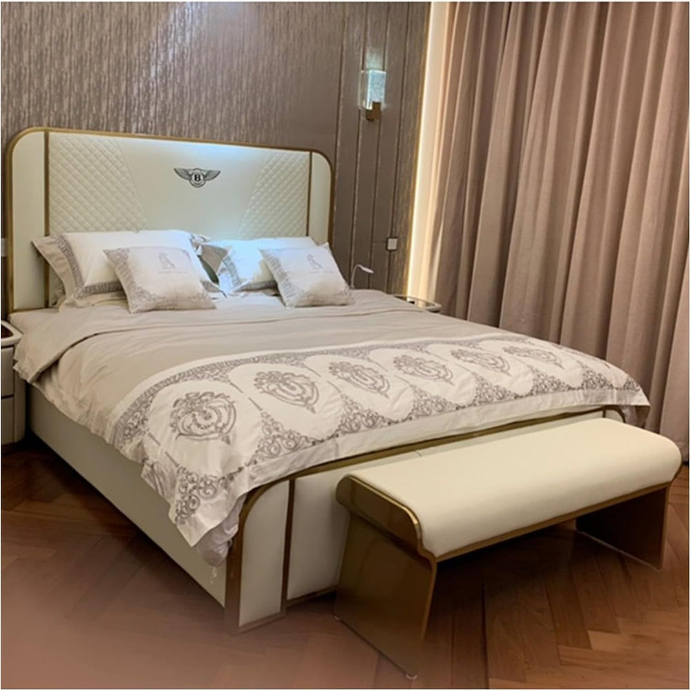 Modern Bed Bench, Modern Upholstered End of for Bedroom, Window Ottoman Bench...