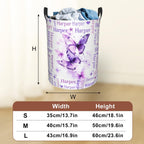 Custom Name Laundry Hamper, Personalized Laundry Baskets with Name for Boys Girls Women Men, Customized Collapsible Dirty Clothes Hamper Easy Storage Gifts for Bedroom Bathroom Living Room