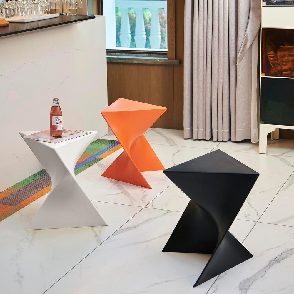 Sofa Side Table, Modern Vanity Side Table, Plastic Coffee Table, Bedside Tabl...