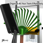 JBscoop Stainless Steel 304 Garage Hooks, Heavy Duty Organizer & Wall Mount Hanger Rack for Tools, Equipment, and More, Rust-Resistant & Durable