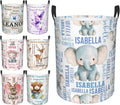 Custom Name Laundry Hamper, Personalized Laundry Baskets with Name for Boys Girls Women Men, Customized Collapsible Dirty Clothes Hamper Easy Storage Gifts for Bedroom Bathroom Living Room