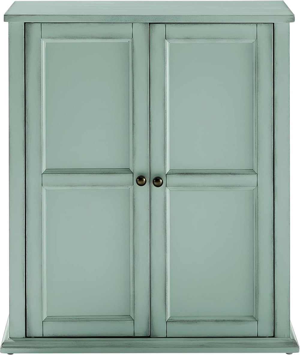 Crosley Furniture Holbrook Traditional Stackable Kitchen Storage Pantry, Acce...