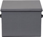 Household Essentials Tall Wine and Bottle Storage Chest, Gray