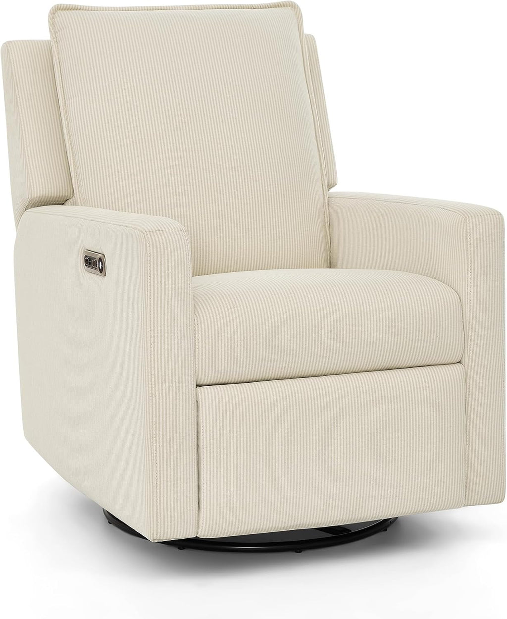 Delta Children - babyGap Harlowe Power Recliner, Almond | Power Recliner with USB-A and Type-C Ports, Greenguard Gold Certified, Stain-Resistant Fabric, Oeko-TEX 100 Certified