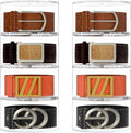 NIUBEE Belt Organizer, Acrylic 8 Layers Belt Case Storage Holder and Display for Accessories like Jewelry,Watch,Bracelets