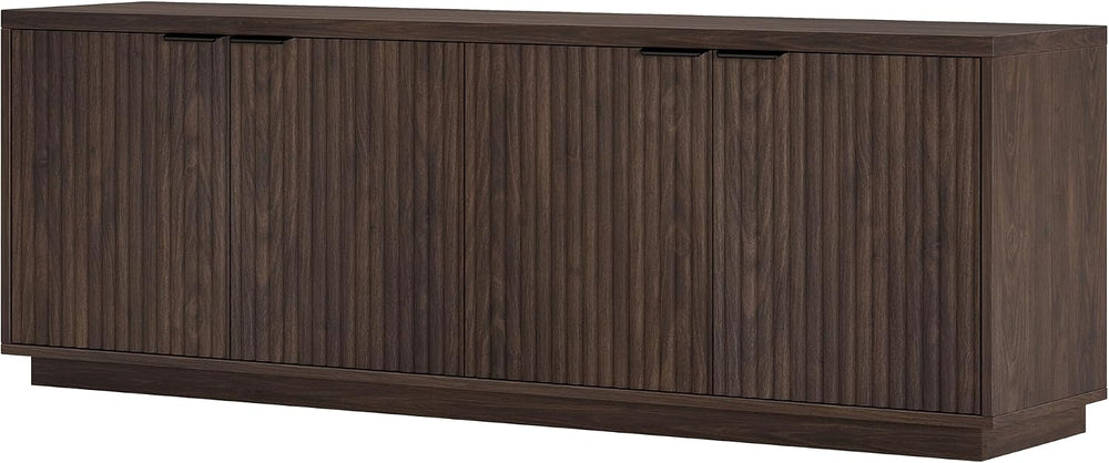 Henn&Hart 70" TV Stand for TVs up to 78", Rich Brown | Elegant ...