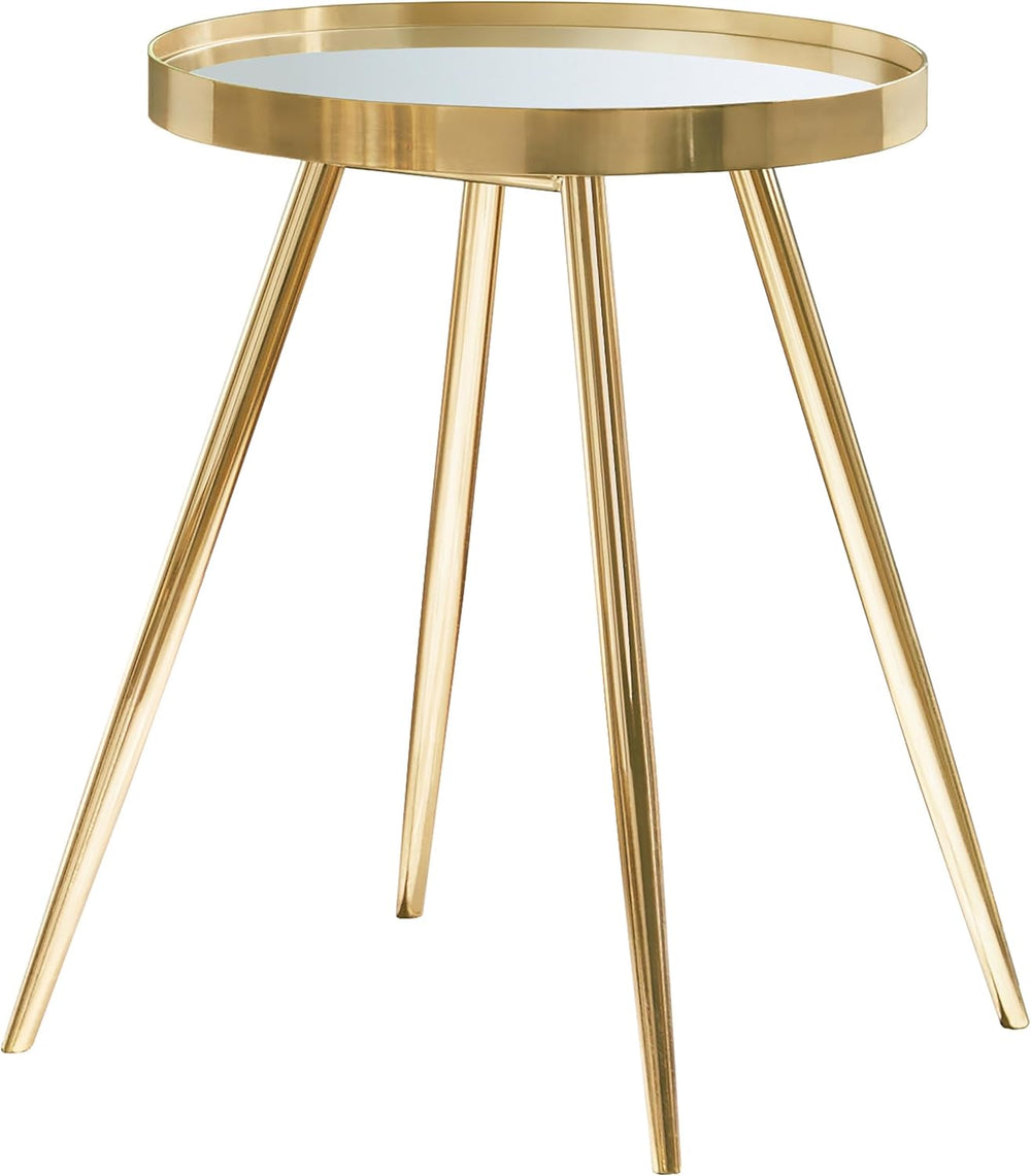 36" Reflective Top Stacking Nesting Tables, Set of Nesting Tables with P...
