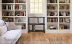 Book Shelf Black Bookcase - 3 Tier Bookshelf 31 Inches Wide - Book Shelves for Office Home Office Organization - 3 Shelf Bookshelf Printer Table - 3 Tier Shelf Living Room Storage Organizer