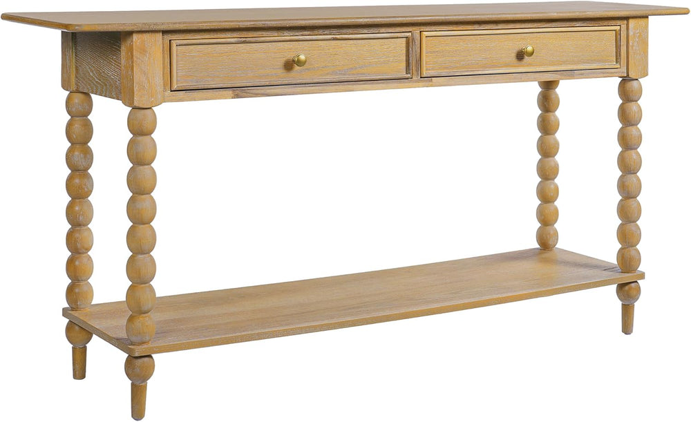 Christopher Knight Home Zeka Narrow Console Table with Storage, Wood Entryway...