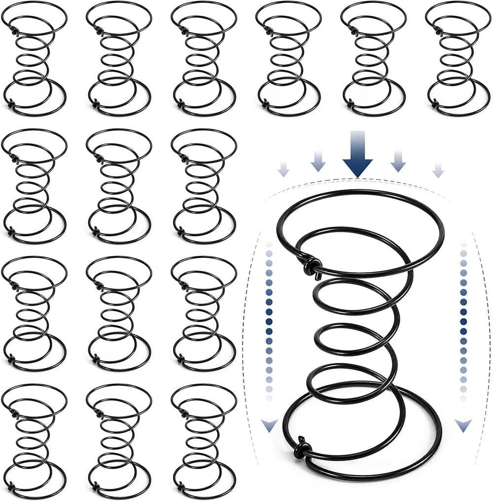 15 Pcs 6" Upholstery Strap Coil Springs Repair, 8 Gauge Wire, High Elast...